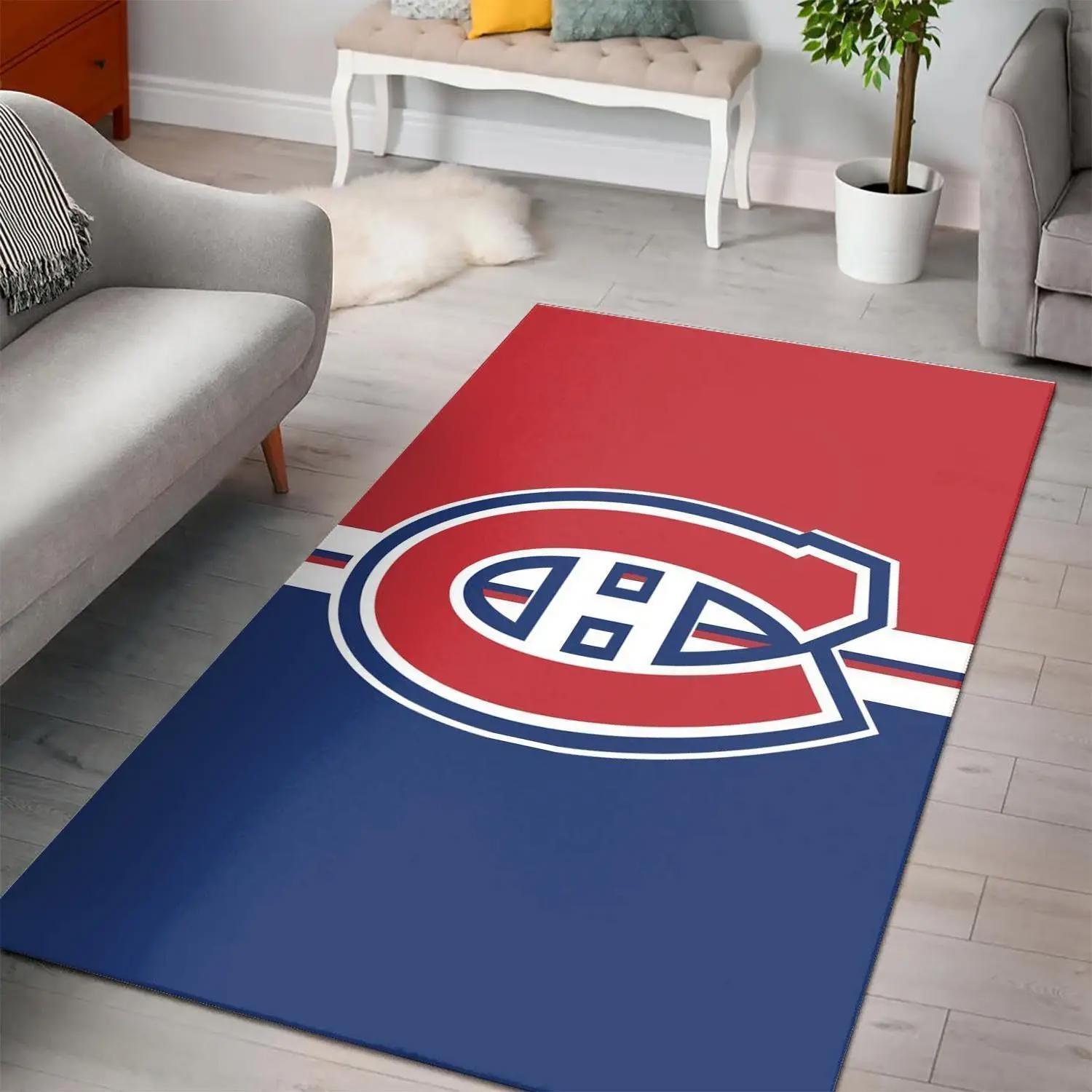 Montreal canadiens area rugs nhl hockey living room carpet team logo 2002205 Rectangle Rug