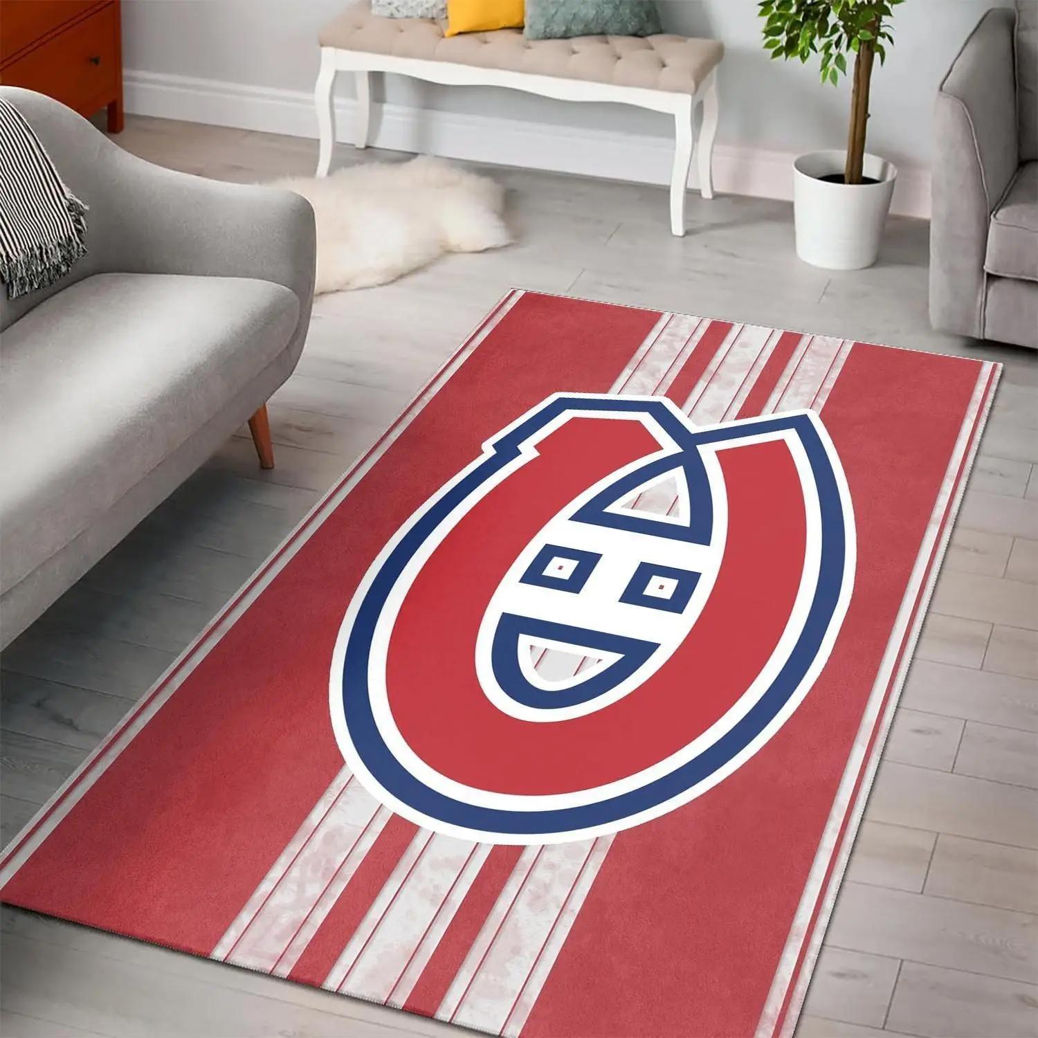 Montreal canadiens area rugs nhl hockey living room carpet team logo 2002209 Rectangle Rug