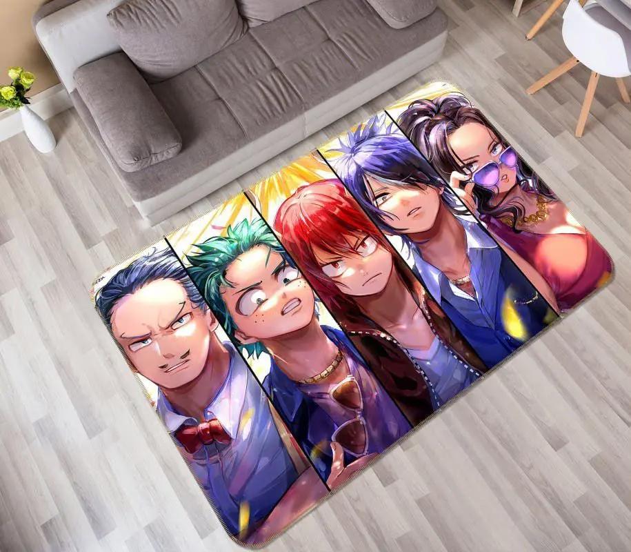 My hero academia anime 32 area rug living room and bed room rug rug regtangle carpet floor decor home decor Rectangle Rug