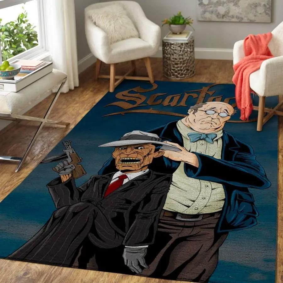 My neighbor totoro area rug living room rug home decor carpet Rectangle Rug