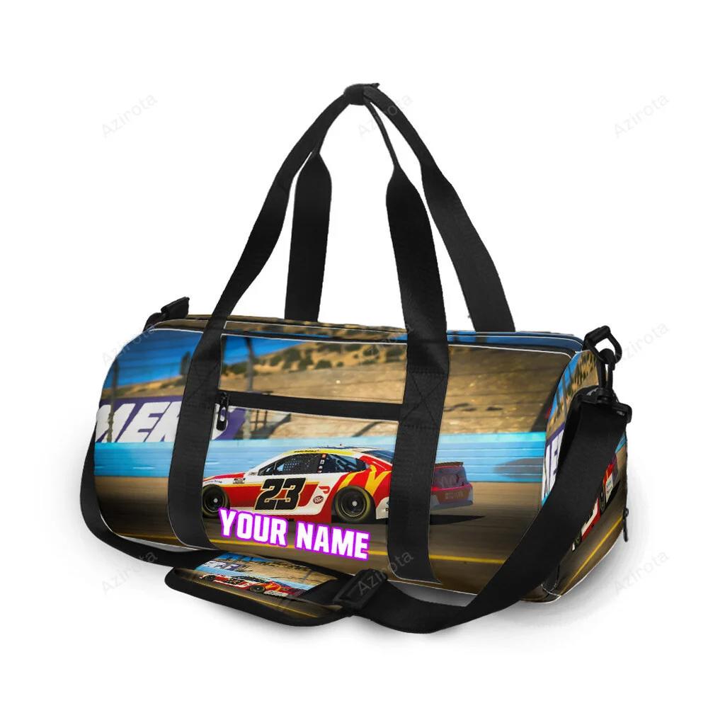 Nascar 23xi racing cars1 personalized name travel bag gym bag 1799 Travel Bag