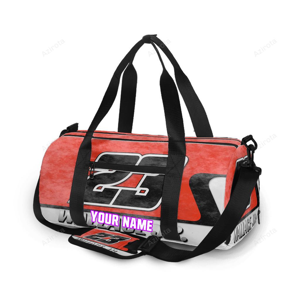 Nascar 23xi racing logo9 personalized name travel bag gym bag 21 Travel Bag