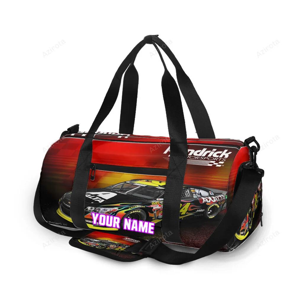 Nascar hendrick motorsports car11 personalized name travel bag gym bag 919 Travel Bag