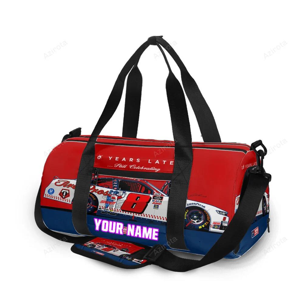 Nascar jr motorsports car1 personalized name travel bag gym bag 1765 Travel Bag