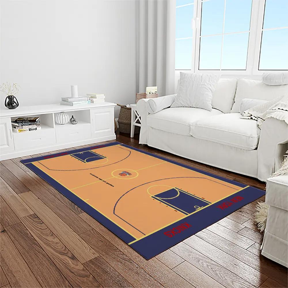 Nba new york knicks basketball team logo rectangle area rug nyk52 Rectangle Rug