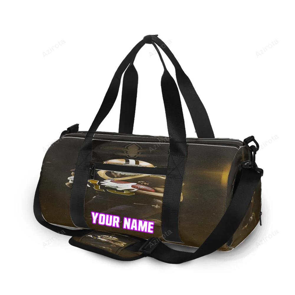 New orleans saints michael thomas4 personalized name travel bag gym bag 1719 Travel Bag