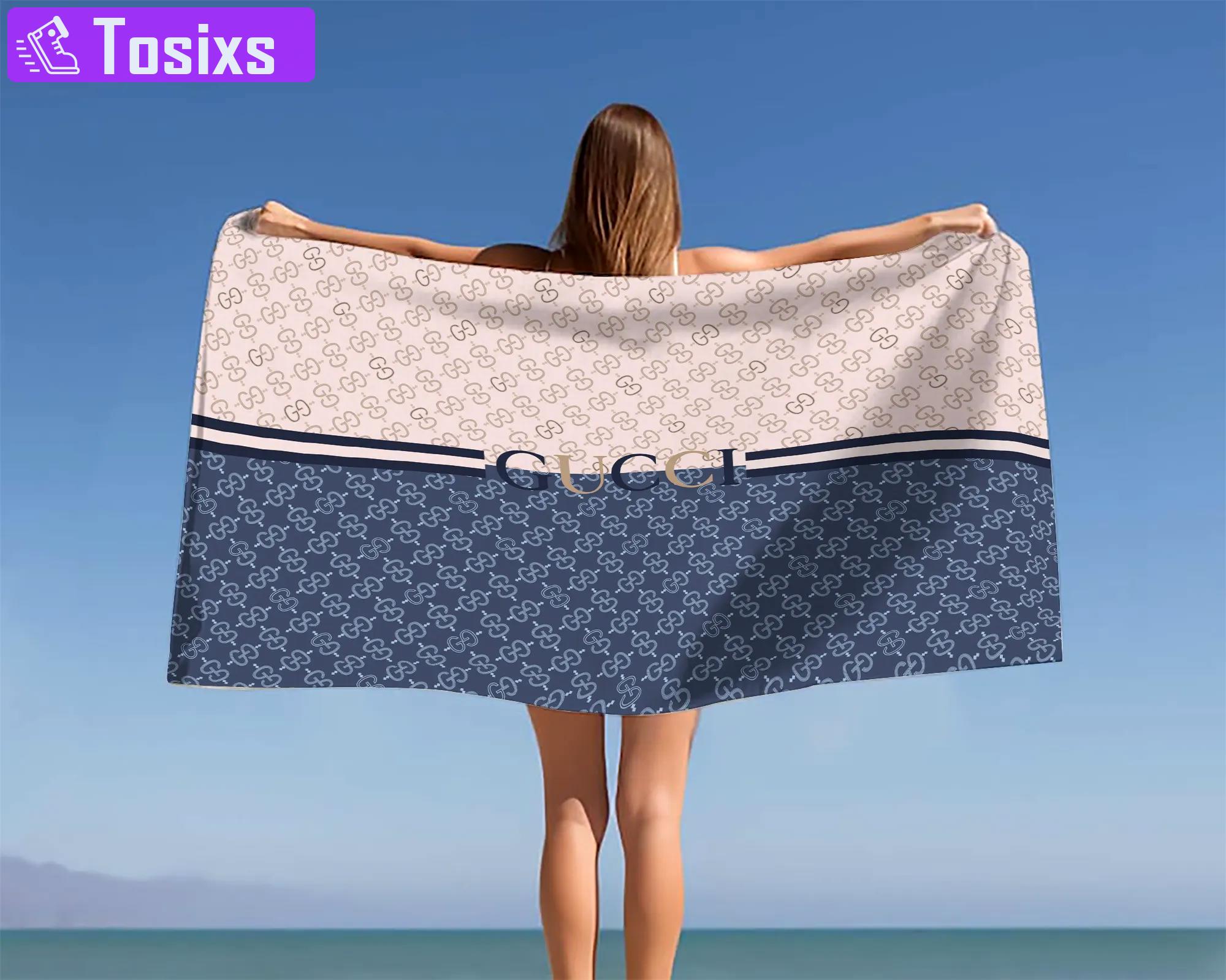 [new] premium gucci beach towel - summer 2025-2026 mrs-ryuj-gc137926