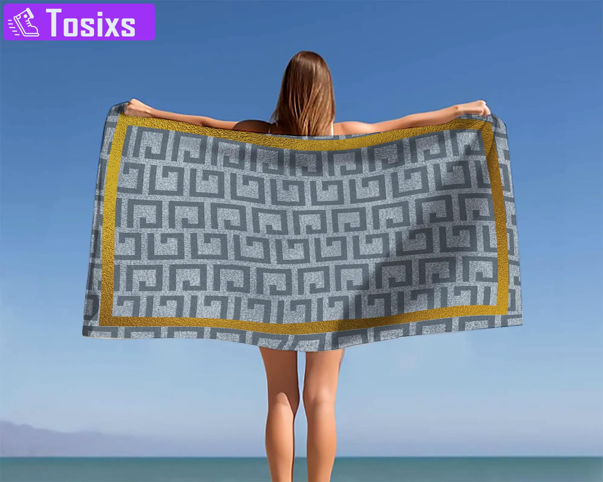[new] premium gucci beach towel - summer 2025-2026 mrs-ryuj-gc137929
