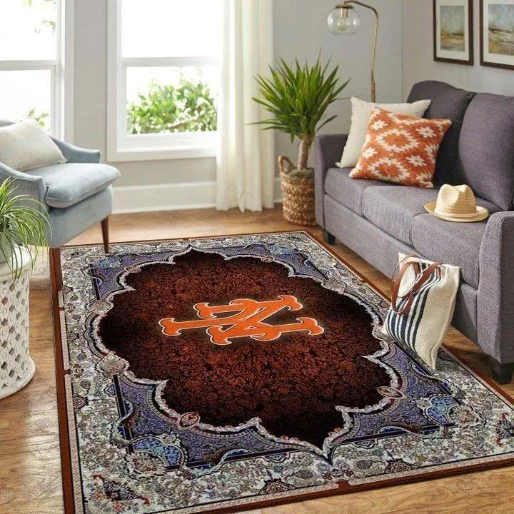 New york mets area rug mlb team logo carpet living room rugs carpet v5087 Rectangle Rug