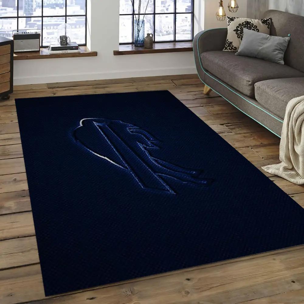 Nfl buffalo bills dark football team logo rectangle area rug bb13 Rectangle Rug