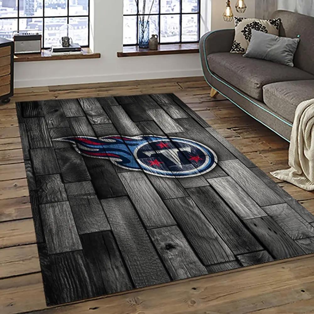 Nfl tennessee titans football team logo sport carpet area rug home decor best gift for friends tt75 Rectangle Rug