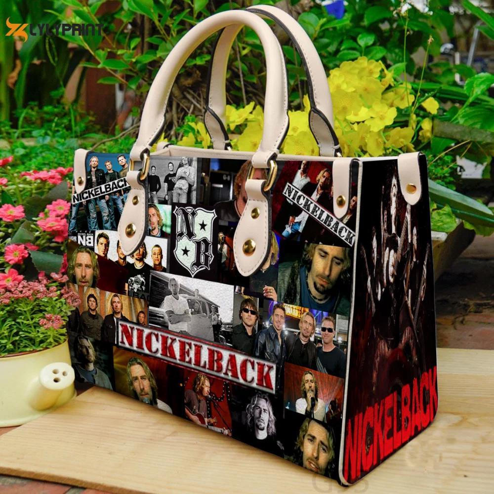 Nickelback leather bag for women gift 1923 Women Leather Hand Bag