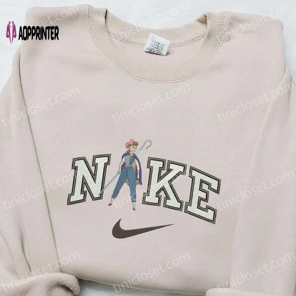 Nike x bo peep cartoon embroidered sweatshirt: toy story inspired shirt Embroidered Shirt