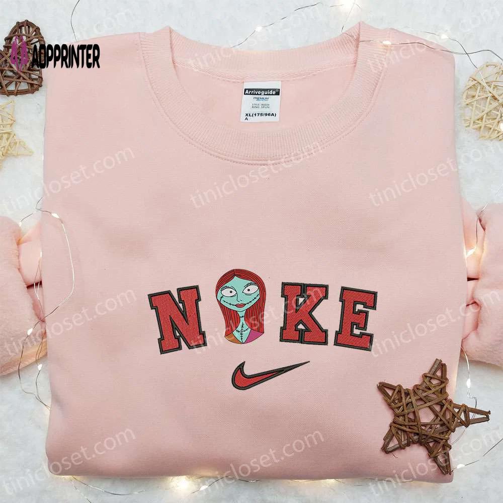 Nike x sally face & nightmare before christmas embroidered shirts – unique nike inspired designs Embroidered Shirt