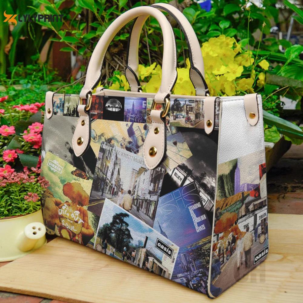 Oasis band leather bag for women gift 1823 Women Leather Hand Bag