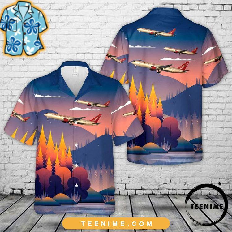 Omni air international boeing 767 300er full printing hawaiian shirt Hawaii Shirt Shorts & Flip Flops