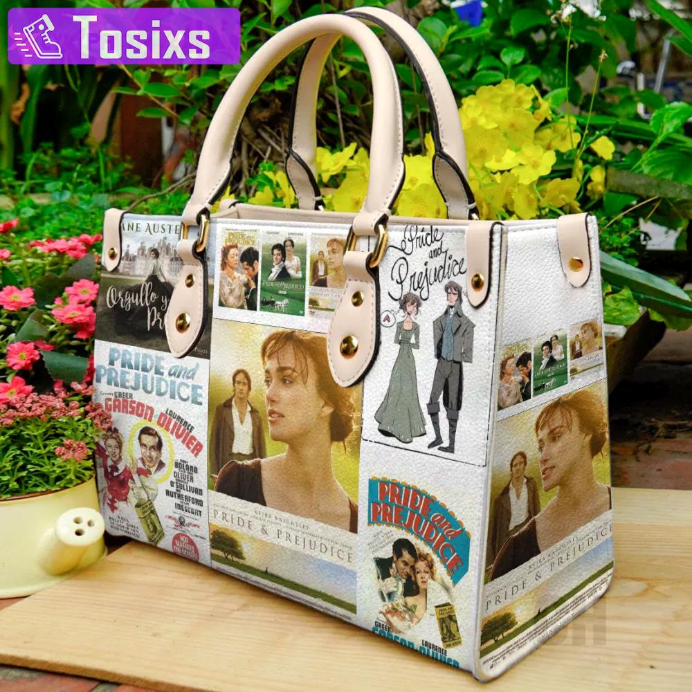 Orgullo y prejuicio leather bag for women gift 4021 Women Leather Hand Bag