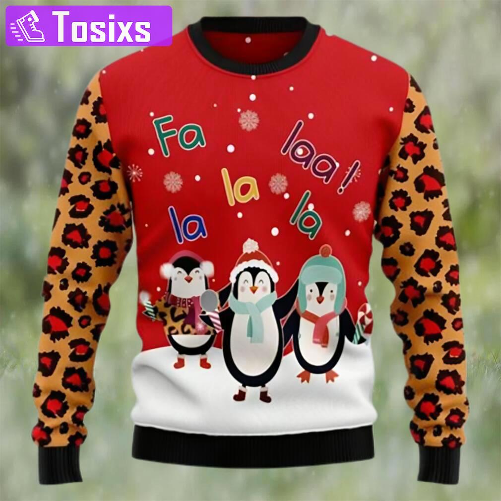 Penguin christmas song cute penguin ugly christmas sweater Christmas Ugly Sweater