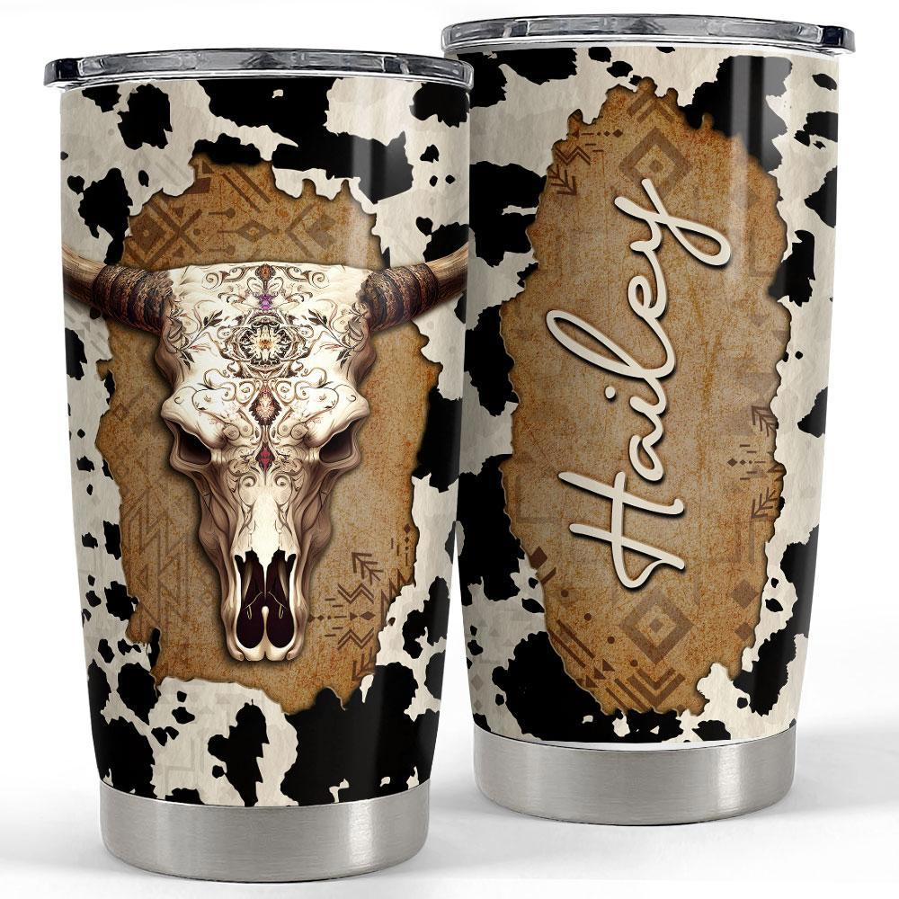 Personalized cow tumbler for cow lover Personalized Tumbler
