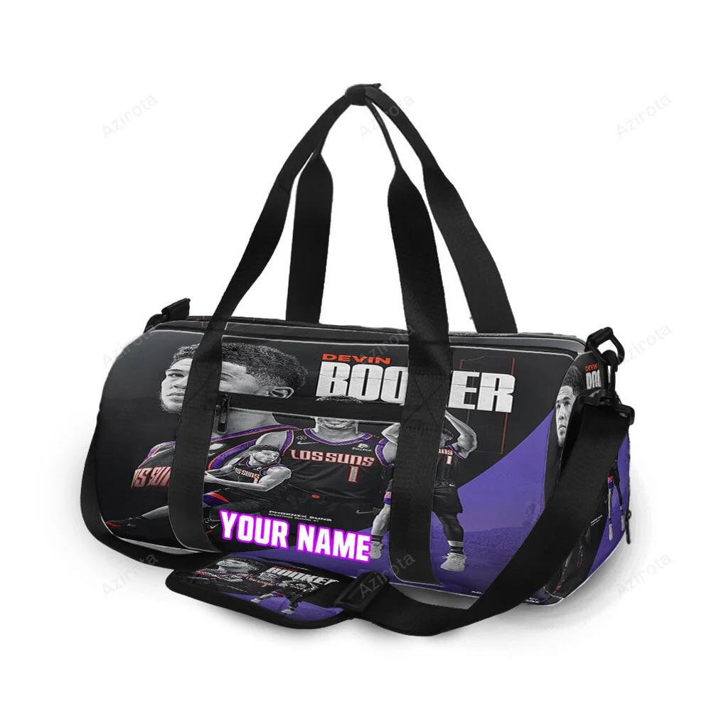 Phoenix suns devin booker 1 v2 personalized name travel bag gym bag 2237 Travel Bag