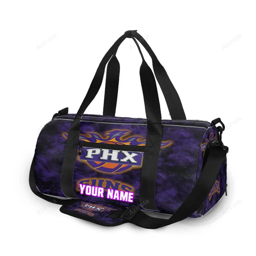 Phoenix suns emblem v7 personalized name travel bag gym bag 2341 Travel Bag