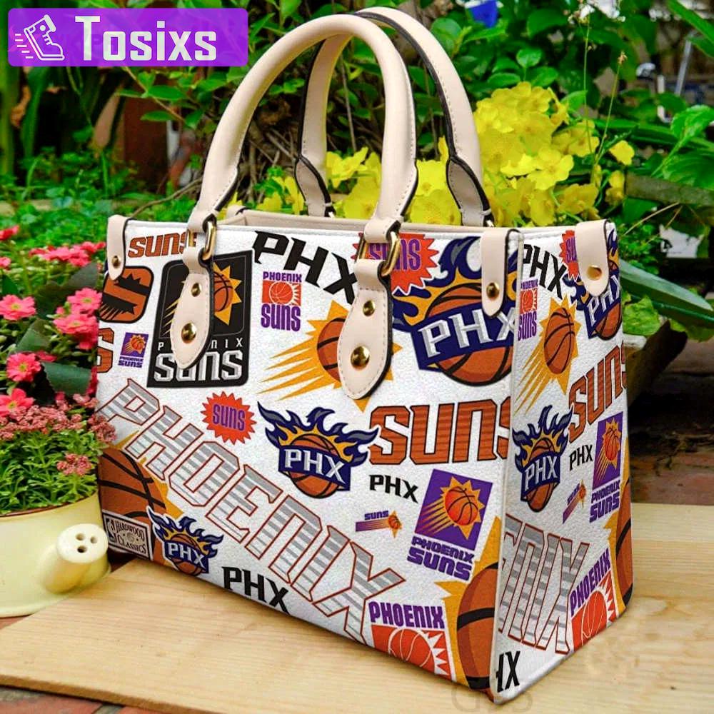 Phoenix suns leather bag for women gift 791 Women Leather Hand Bag