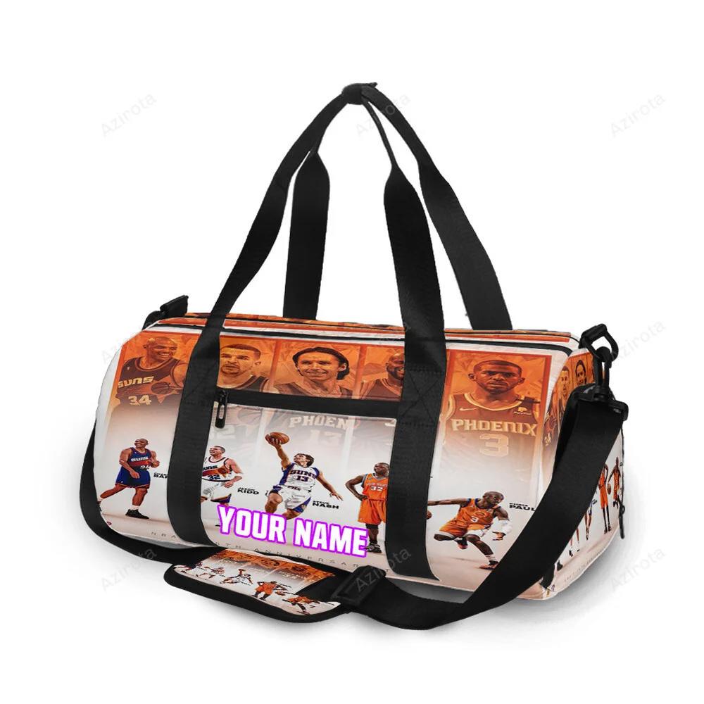 Phoenix suns team v6 personalized name travel bag gym bag 2242 Travel Bag