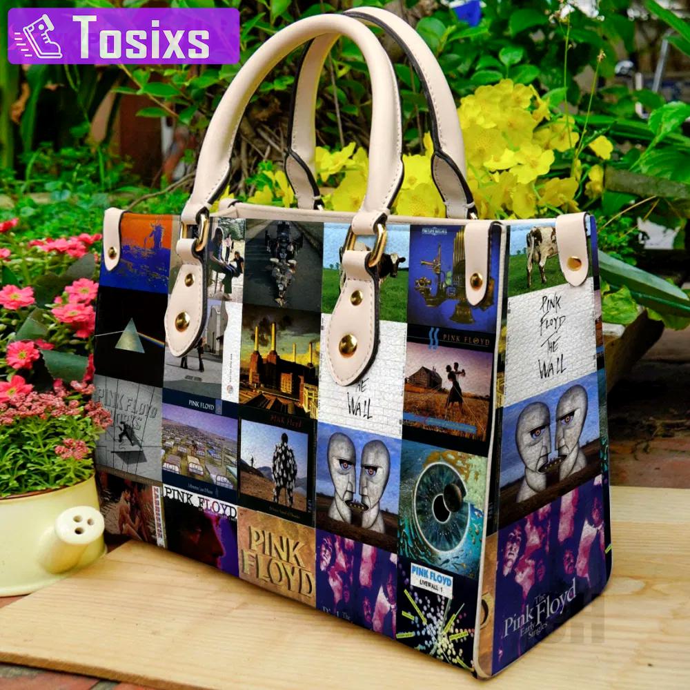 Pink floyd leather handbag 2647 Women Leather Hand Bag