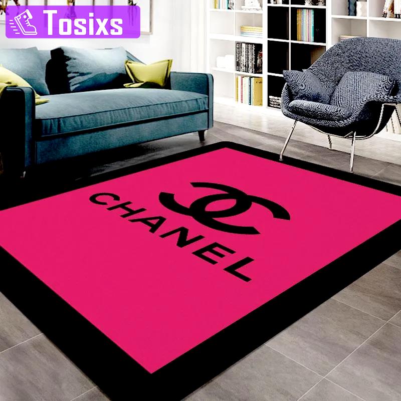 Rugs in living room and bedroom - Chanel pink luxury area rug for living room bedroom carpet home decorations mat type 02 Rectangle Rug