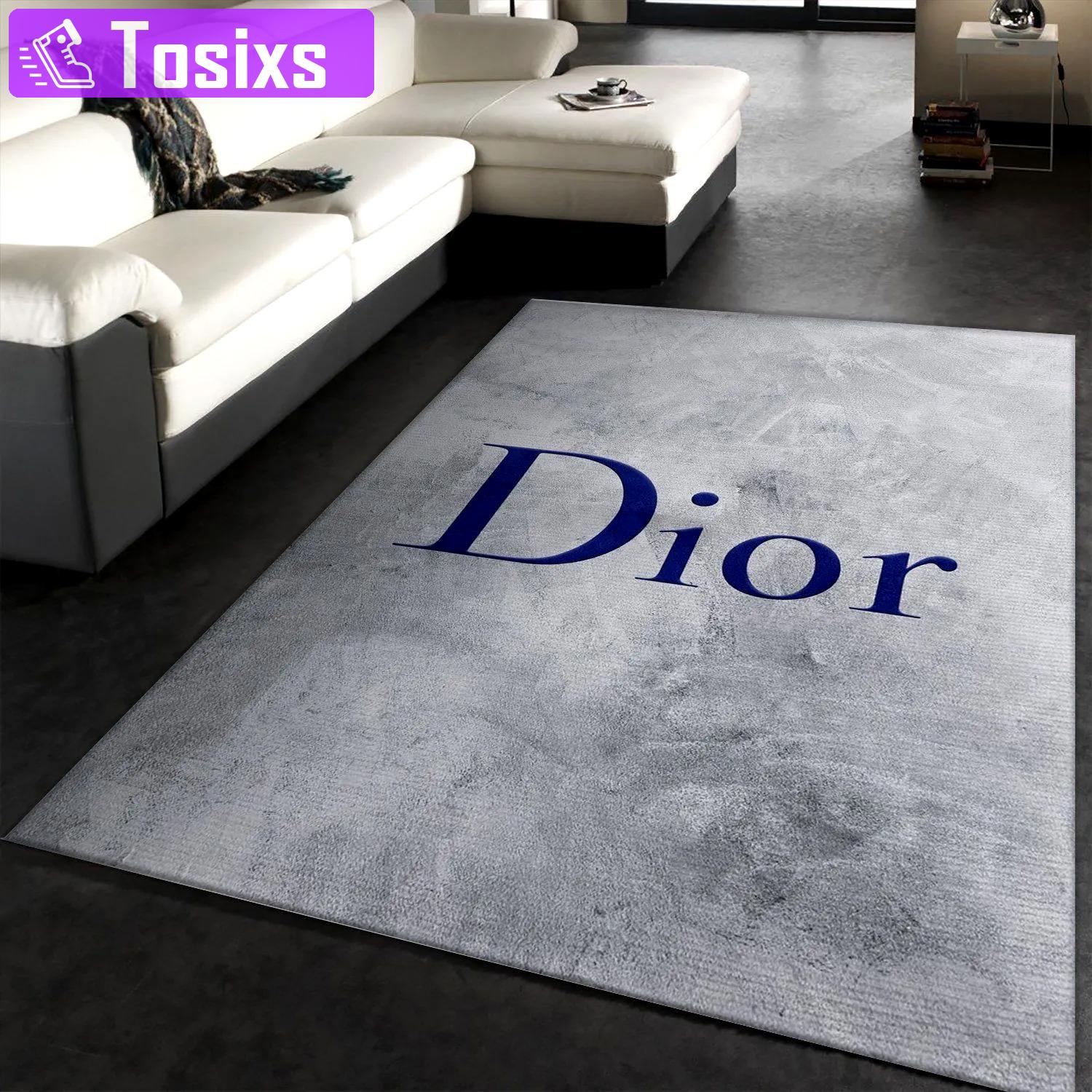 Rugs in living room and bedroom - Dior rectangle rug bedroom rug christmas gift us decor Rectangle Rug
