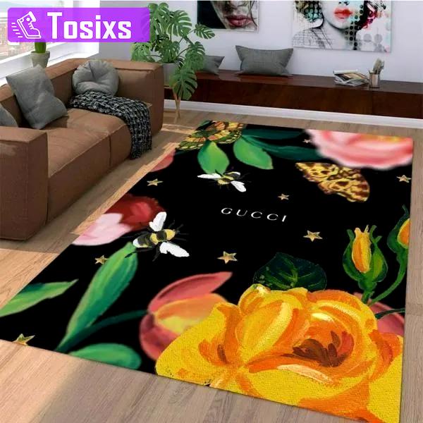 Rugs in living room and bedroom - Gucci bee luxury area rug for living room bedroom carpet home decorations mat Rectangle Rug