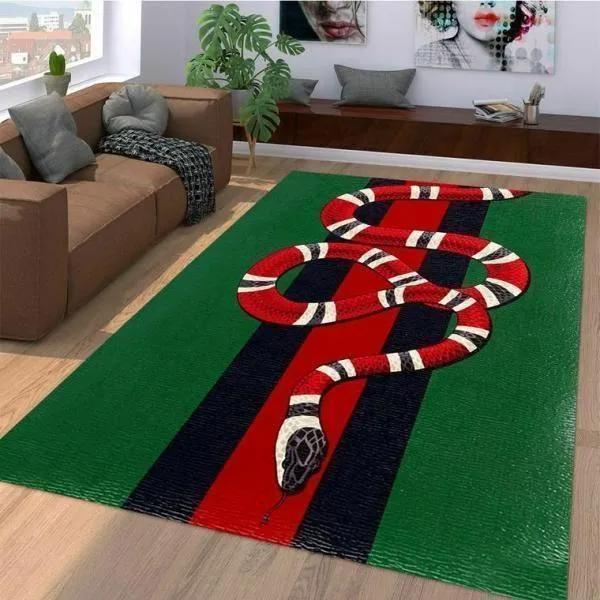 Rugs in living room and bedroom - Gucci red snake luxury area rug for living room bedroom carpet home decorations mat type 3 Rectangle Rug