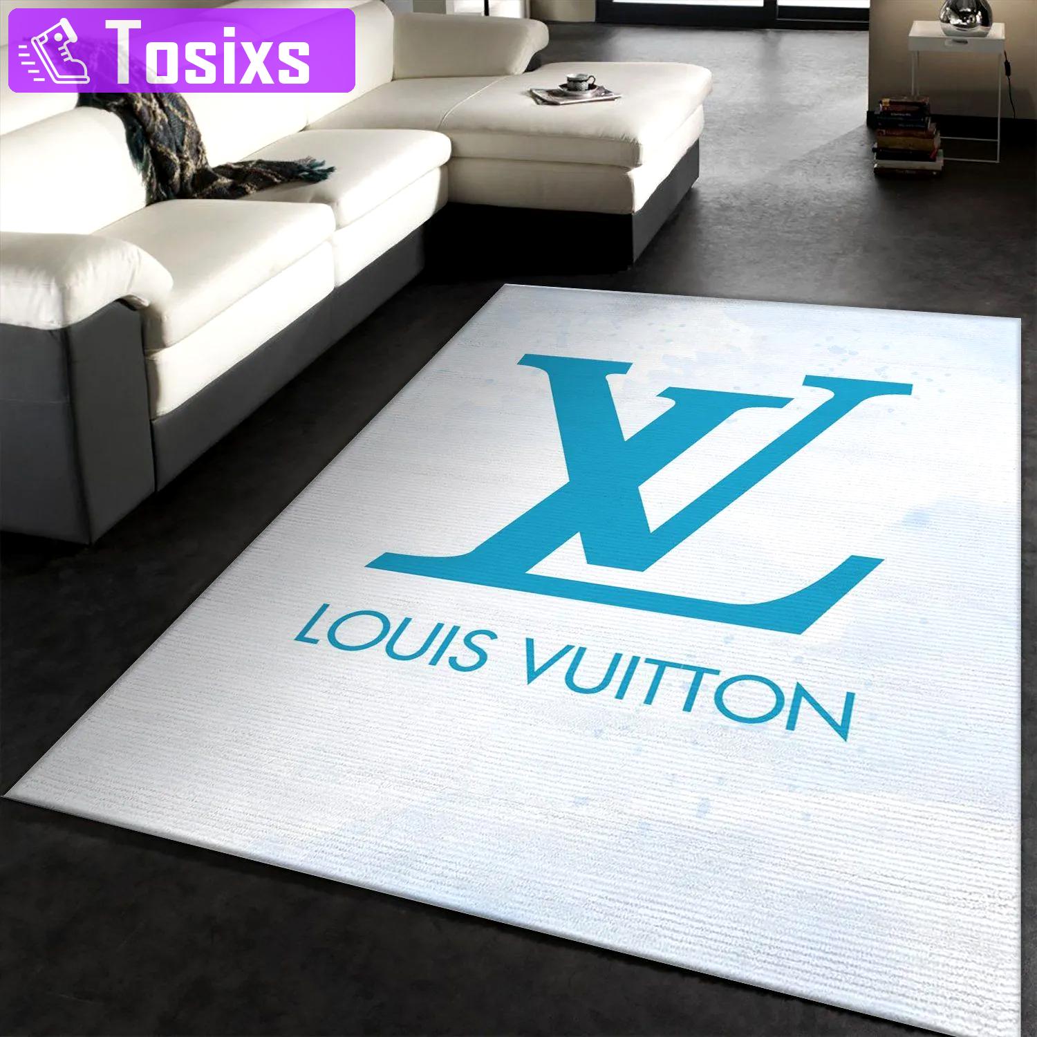 Rugs in living room and bedroom - Louis vuitton rug living room rug carpet christmas gift floor mats keep warm in winter Rectangle Rug