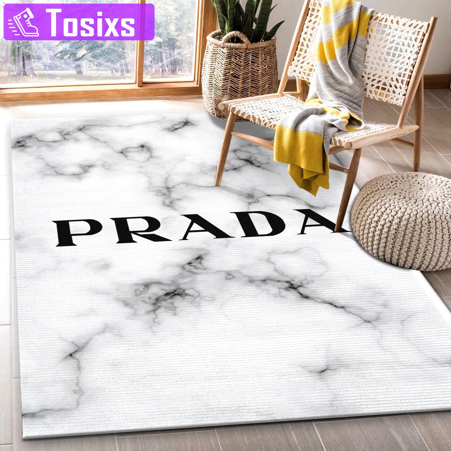 Rugs in living room and bedroom - Prada area rug bedroom rug christmas gift us decor Rectangle Rug