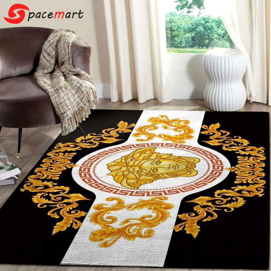 Rugs in living room and bedroom - Versace area rug carpet living room rug carpet home decor fbfd 261125 - rugs Rectangle Rug