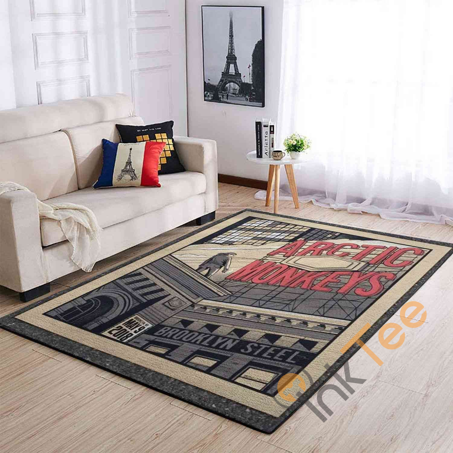 Rugs in living room and bedroom arctic monkeys Rectangle Rug