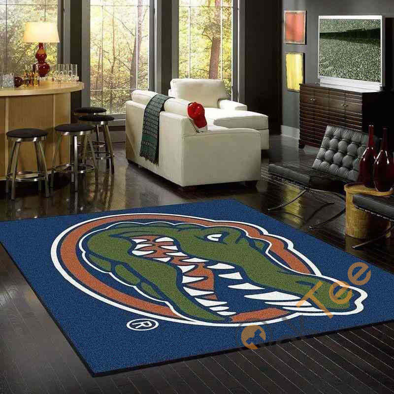 Rugs in living room and bedroom florida gators Rectangle Rug