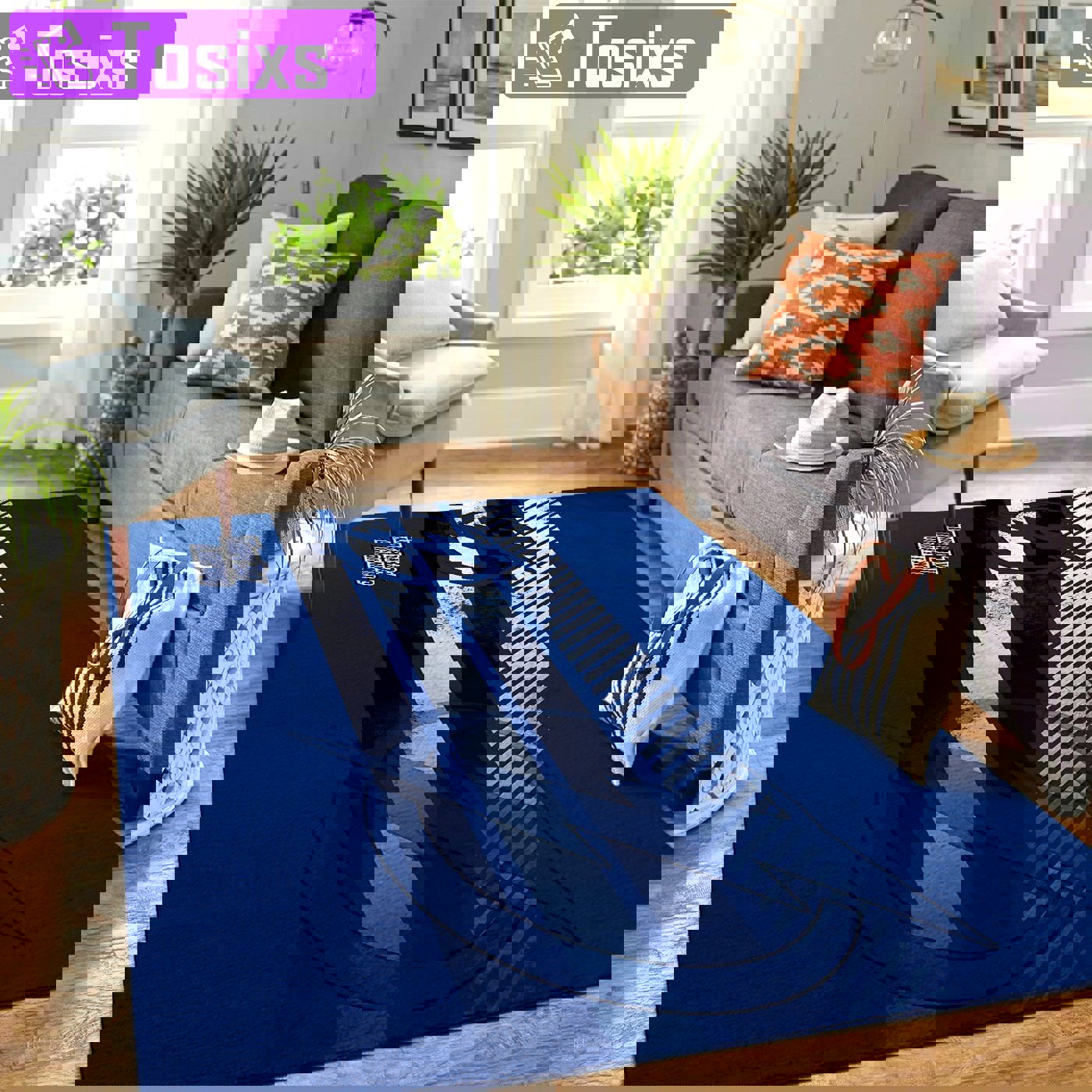 Rugs in living room and bedroom tampa bay lightning Rectangle Rug