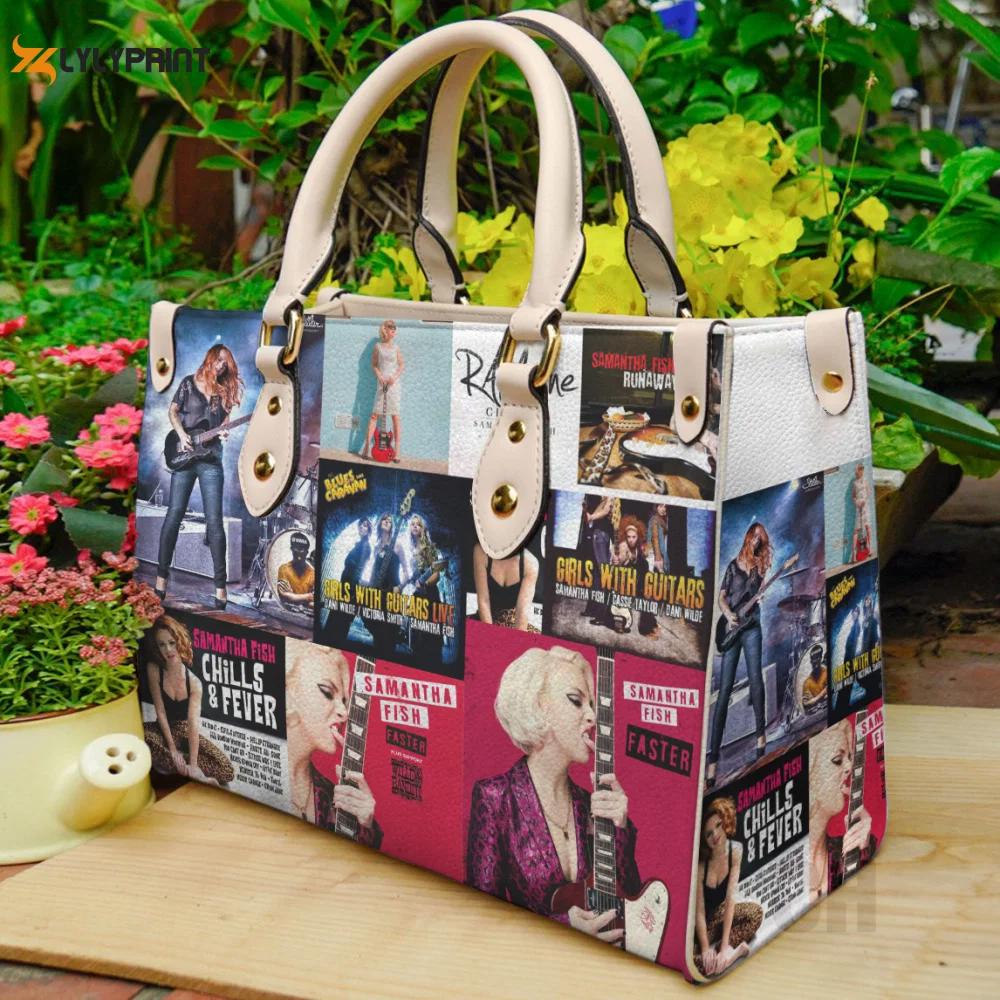 Samantha fish leather bag for women gift 938 Women Leather Hand Bag
