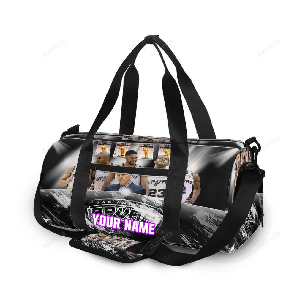 San antonio spurs all players12 personalized name travel bag gym bag 2411 Travel Bag