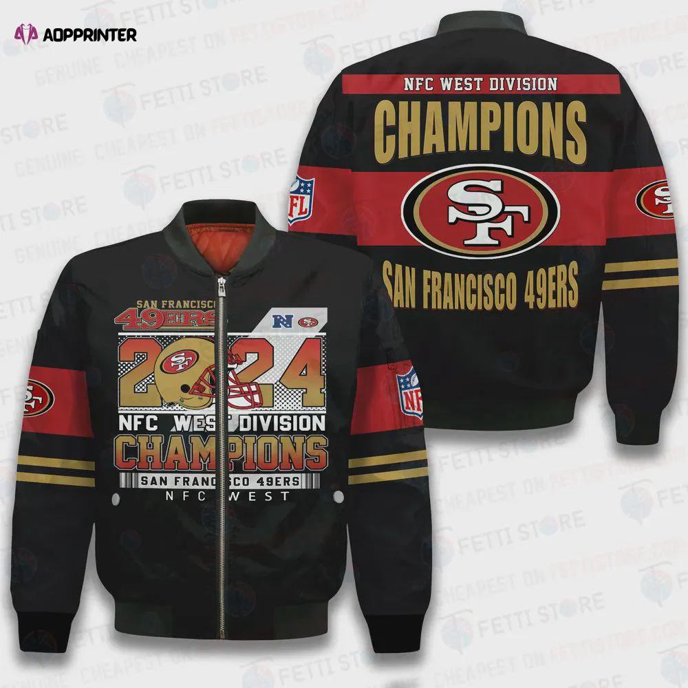 San francisco 49ers national football league bomber jacket stm v2 Bomber Jacket