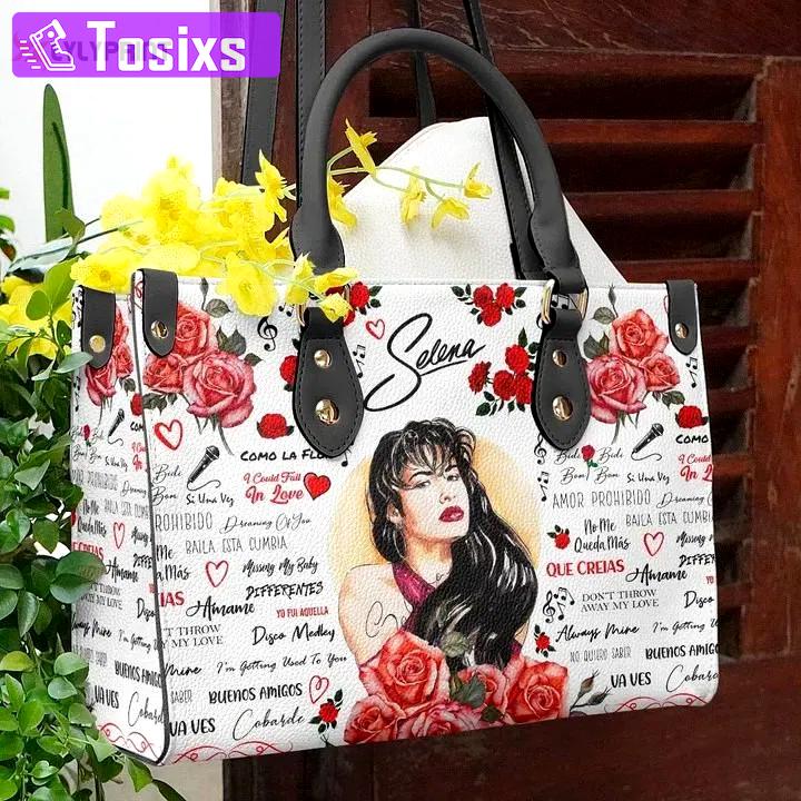 Selena quintanilla 2 leather handbag  gift for women 4739 Women Leather Hand Bag