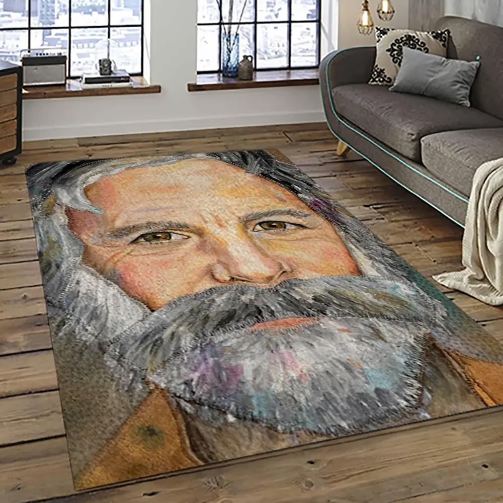 Singer bob weir music carpet rectangle area rug for living room bedroom decor bw30 Rectangle Rug