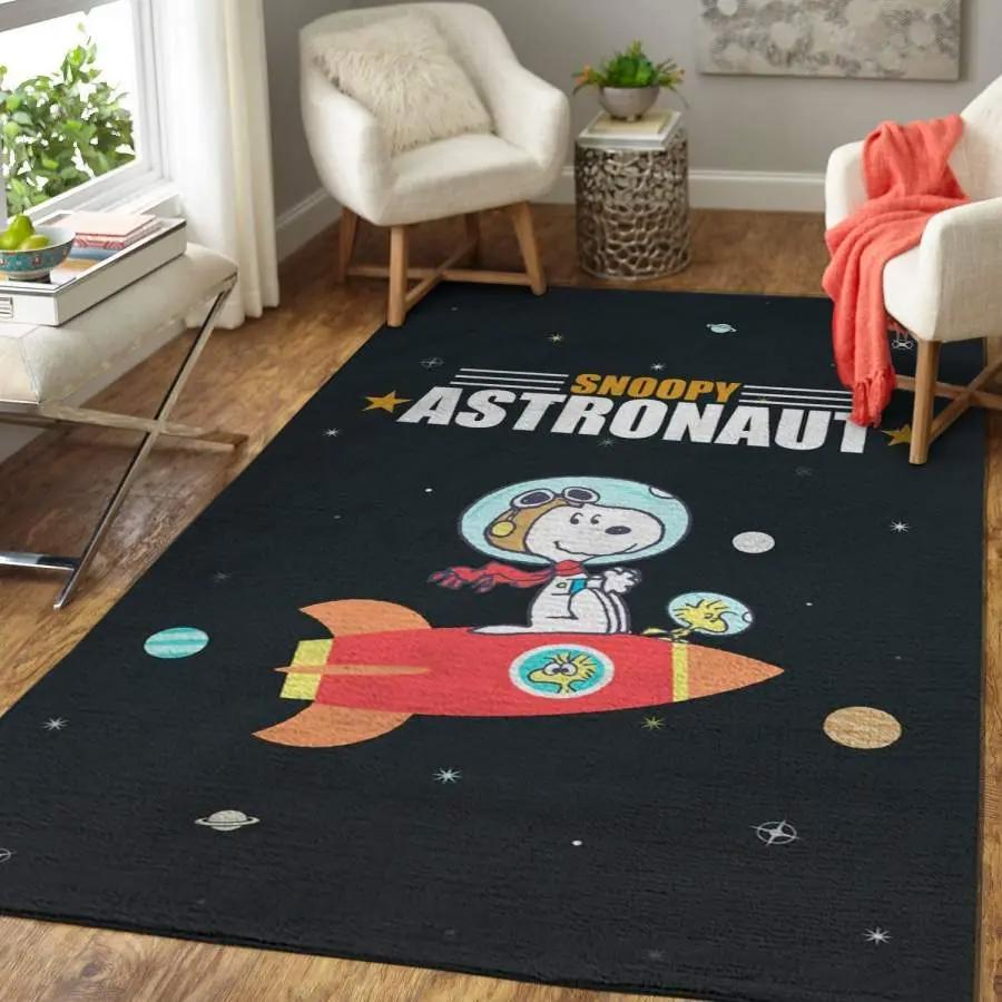 Snoopy area rug living room rug home decor disney movie ofd 1910216 Rectangle Rug