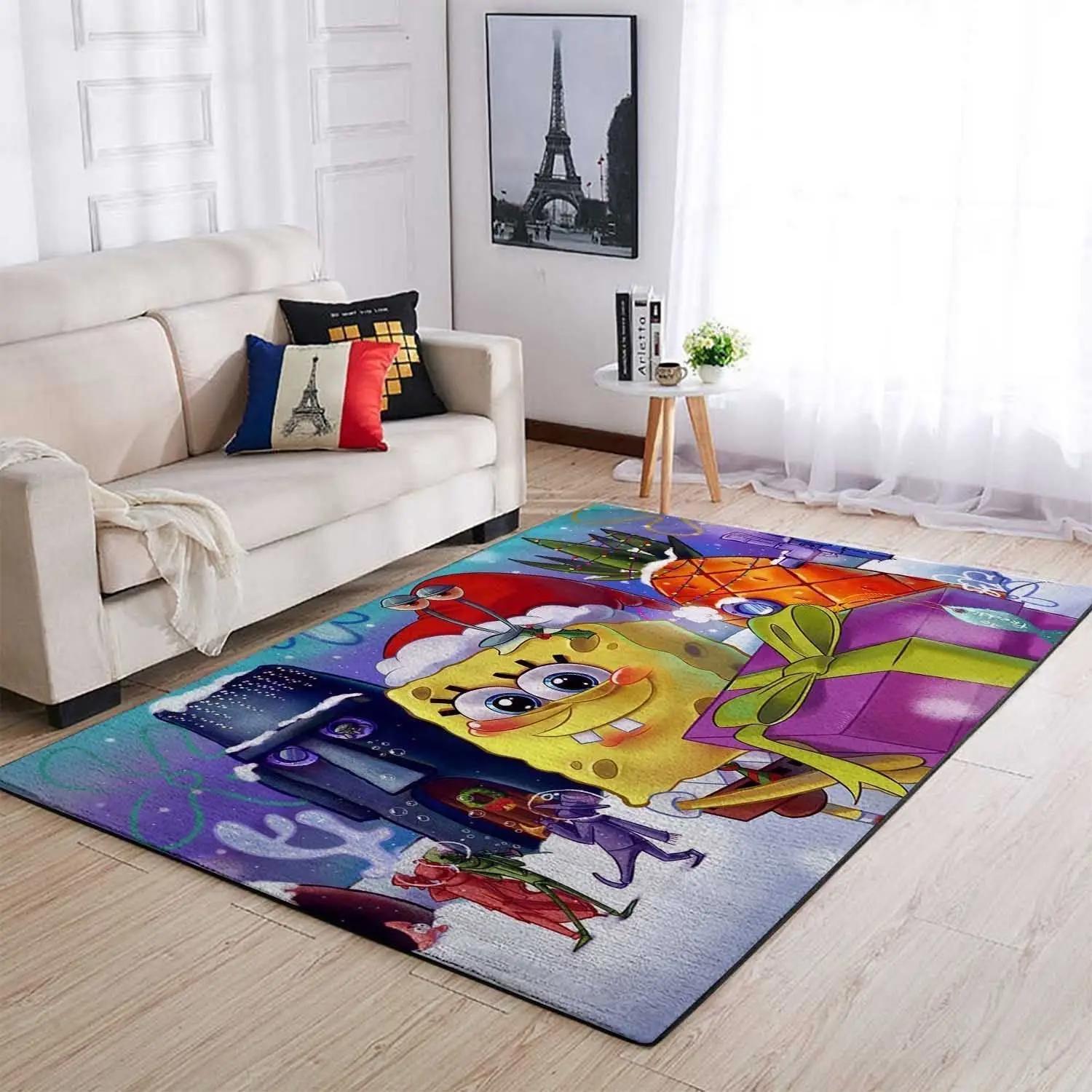 Spongebob squarepants area rugs living room carpet ssp91211 rug regtangle carpet floor decor home decor Rectangle Rug