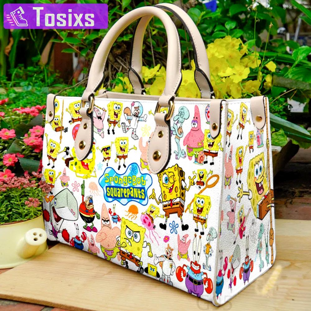 Spongebob squarepants women s day hand bag gift for women’s day gift – g95: fun & stylish choice 3224 Women Leather Hand Bag