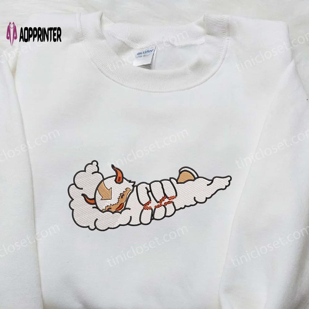 Stylish embroidered shirts: nike appa avatar & cartoon – shop now! Embroidered Shirt