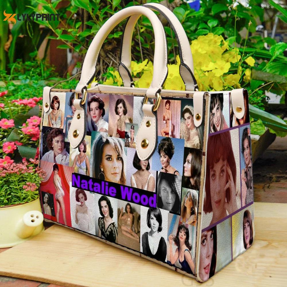 Stylish natalie wood leather hand bag gift for women’s day: perfect women s day gift! shop g95 3456 Women Leather Hand Bag