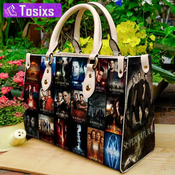 Supernatural 2 leather handbag gift for women 2935 Women Leather Hand Bag
