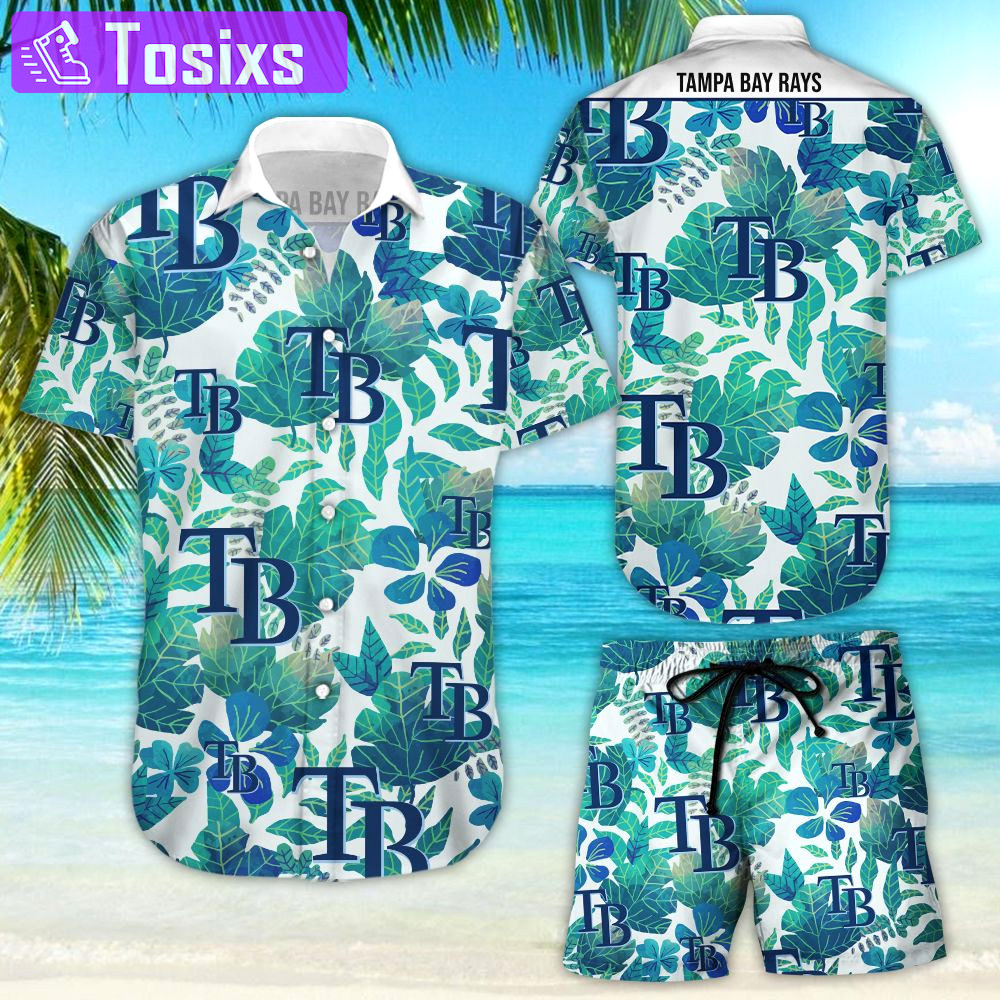 Tampa bay rays hawaiian shirt Hawaii Shirt Shorts & Flip Flops